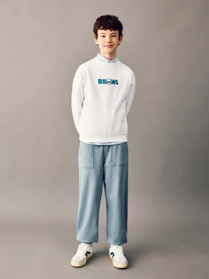 Zdjęcie produktu Bluza Brawl Stars złamana biel - Dzieci - lata - MANGO KIDS