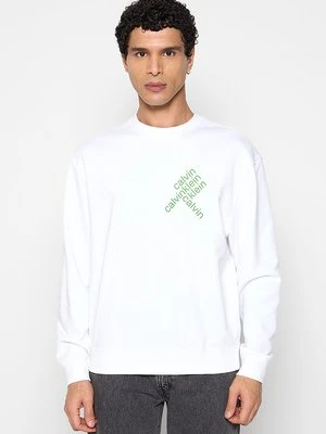 Bluza Calvin Klein Jeans biały