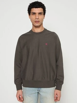 Bluza Calvin Klein Jeans brązowy