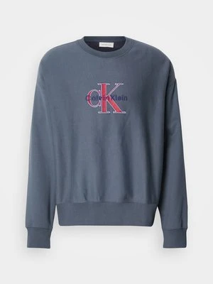Bluza Calvin Klein Jeans jasnoniebieski