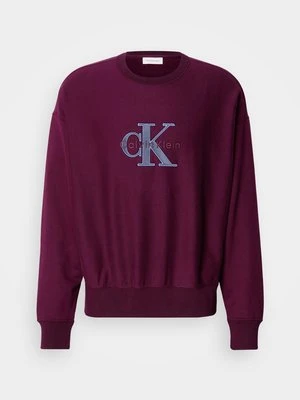 Bluza Calvin Klein Jeans fioletowy