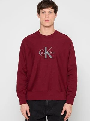 Bluza Calvin Klein Jeans czerwony