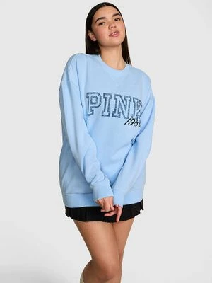 Bluza Campus Fleece oversize bez kaptura Victoria's Secret
