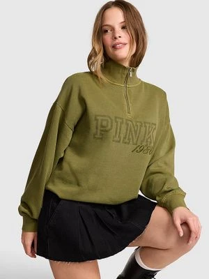 Bluza Campus Fleece prosta z zamkiem 1/4 Victoria's Secret