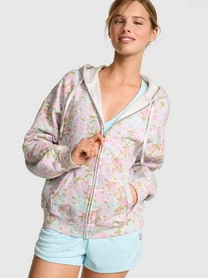 Bluza Campus Fleece z kapturem na zamek Victoria's Secret