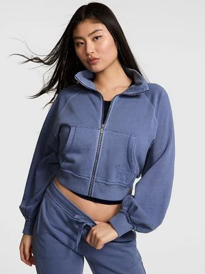 Bluza Campus Terry z półgolfem na zamek Victoria's Secret