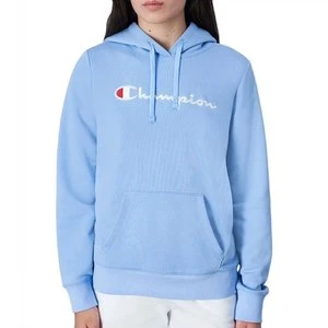 Bluza Champion Embroidered Big Script Logo Hoodie 117111-BS083 - niebieska