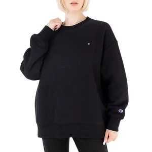 Bluza Champion Honeydew Minimal Oversized Reverse Weave Sweatshirt 116241-KK001 - czarna