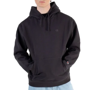 Bluza Champion Tonal Logo Fleece Erkek Siyah Hoodie 220274-ES503 - szara