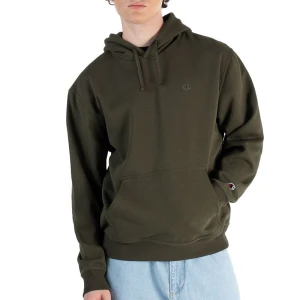 Bluza Champion Tonal Logo Fleece Erkek Siyah Hoodie 220274-GS508 - zielona