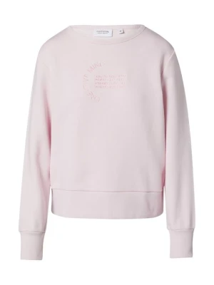 Bluza Comma Casual Identity jasnoróżowy
