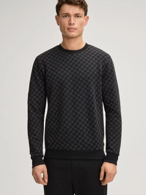 Bluza Cornflower Theo w czarnym wzorze Joop