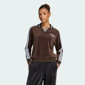 BLUZA CREW W Adidas Aurora Coffee