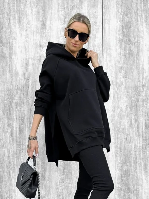 Bluza Czarna Ocieplana Fly ClothStore