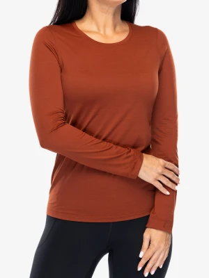 Bluza damska Arcteryx Taema Crew Neck Shirt LS - sequoia heather