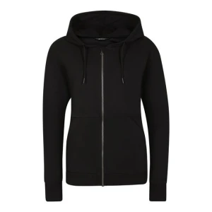 Bluza damska bawełniana z kapturem Miaka czarna Alpine Pro
