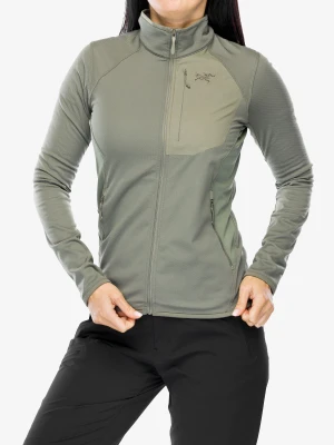 Bluza damska bez kaptura Arcteryx Delta Jacket - forage