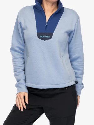 Bluza damska bez kaptura Columbia Lodge Quarter Zip - whisper/eve/nocturnal