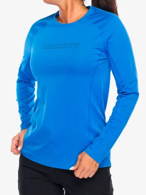 Bluza damska bez kaptura Mammut Selun FL Longsleeve Logo - glacier blue