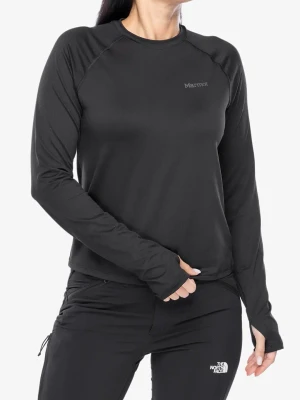 Bluza damska bez kaptura Marmot Windridge LS - black