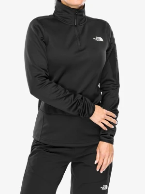 Bluza damska bez kaptura The North Face Mistyescape 1/4 Zip Fleece - tnf black/tnf black