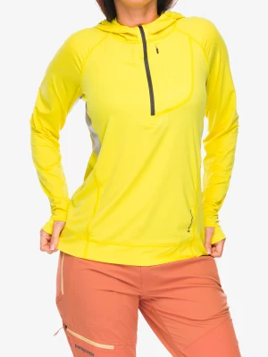 Bluza damska Black Diamond Alpenglow Pro Hoody - clean yellow