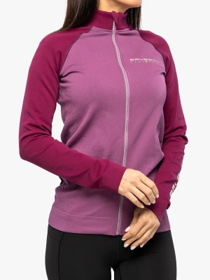 Bluza damska Brubeck Athletic Sweatshirt - heather/plum