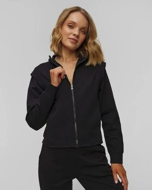 Bluza Damska Casall Aria Full Zip Czarna