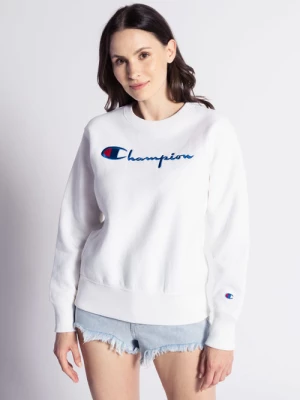 Bluza damska Champion Premium Script Logo Reverse Weave Sweatshirt (113152-WW001)