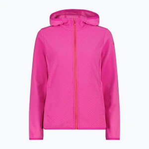 Bluza damska CMP 35G5406 Fix Hood festival Różowy