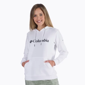 Bluza damska Columbia Logo Hoodie white