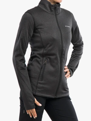 Bluza damska Columbia Park View Grid Fleece Full Zip - black heather