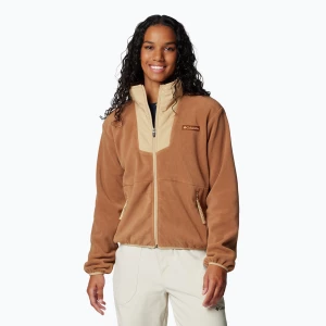 Bluza damska Columbia Sequoia Grove Full Zip camel brown / canoe