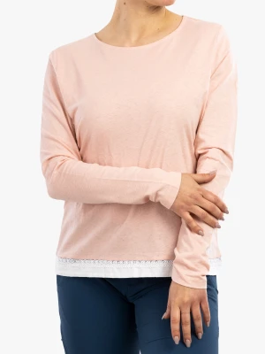 Bluza damska Craghoppers NosiBotanical Magnolia L/S Top - pink