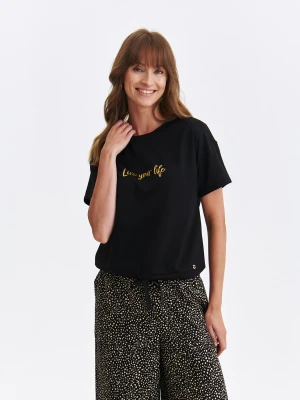 Bluza damska czarna - SBL1297CA bluza nierozpinana - TOP SECRET - Odzieżowy sklep internetowy TOP SECRET