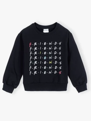 Bluza damska dresowa czarna Friends