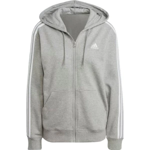 Bluza damska Essentials 3-Stripes French Terry Regular Full-Zip Hoodie Adidas