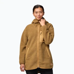 Bluza damska Fjällräven Vardag Pile Fleece Long buckwheat brown