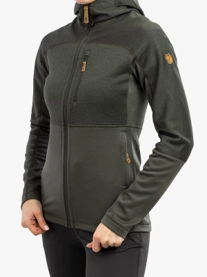 Bluza damska Fjallraven Abisko Trail Fleece - deep forest