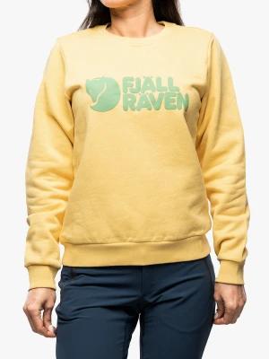 Bluza damska Fjallraven Logo Sweater - mais yellow