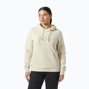 Bluza damska Helly Hansen HH Logo Hoodie cream Beżowy