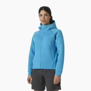 Bluza damska Helly Hansen HP Ocean Full Zip Jacket 2.0 cyan Niebieski