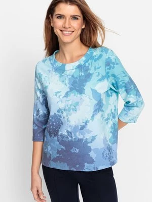 Bluza damska Henny Jersey z kwiatowym wzorem - Coast Vibes Olsen