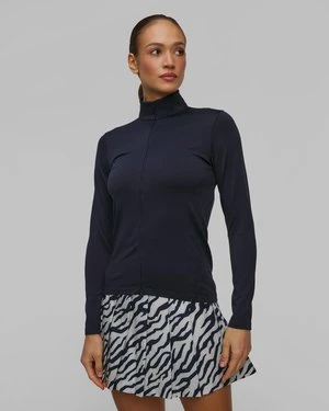 Bluza Damska J.lindeberg Nancy Seamless Mid Layer Granatowa J Lindeberg