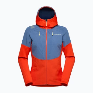 Bluza damska La Sportiva Session Tech Hoody cherry tomato/ moonlight