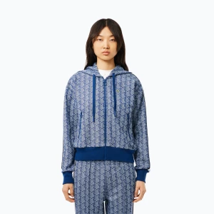 Zdjęcie produktu Bluza damska Lacoste SF7606 globe/overview Niebieski