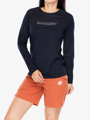 Bluza damska Mammut Selun FL Longsleeve Logo - marine