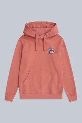 Bluza damska Maya z kapturem Cromer - Pink Animal