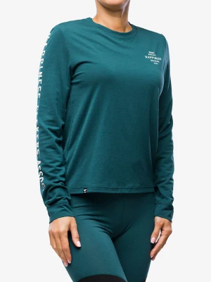 Bluza damska Mons Royale Icon Relaxed LS - evergreen