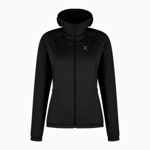 Bluza damska Montura Fadis Grid Hooded Maglia black